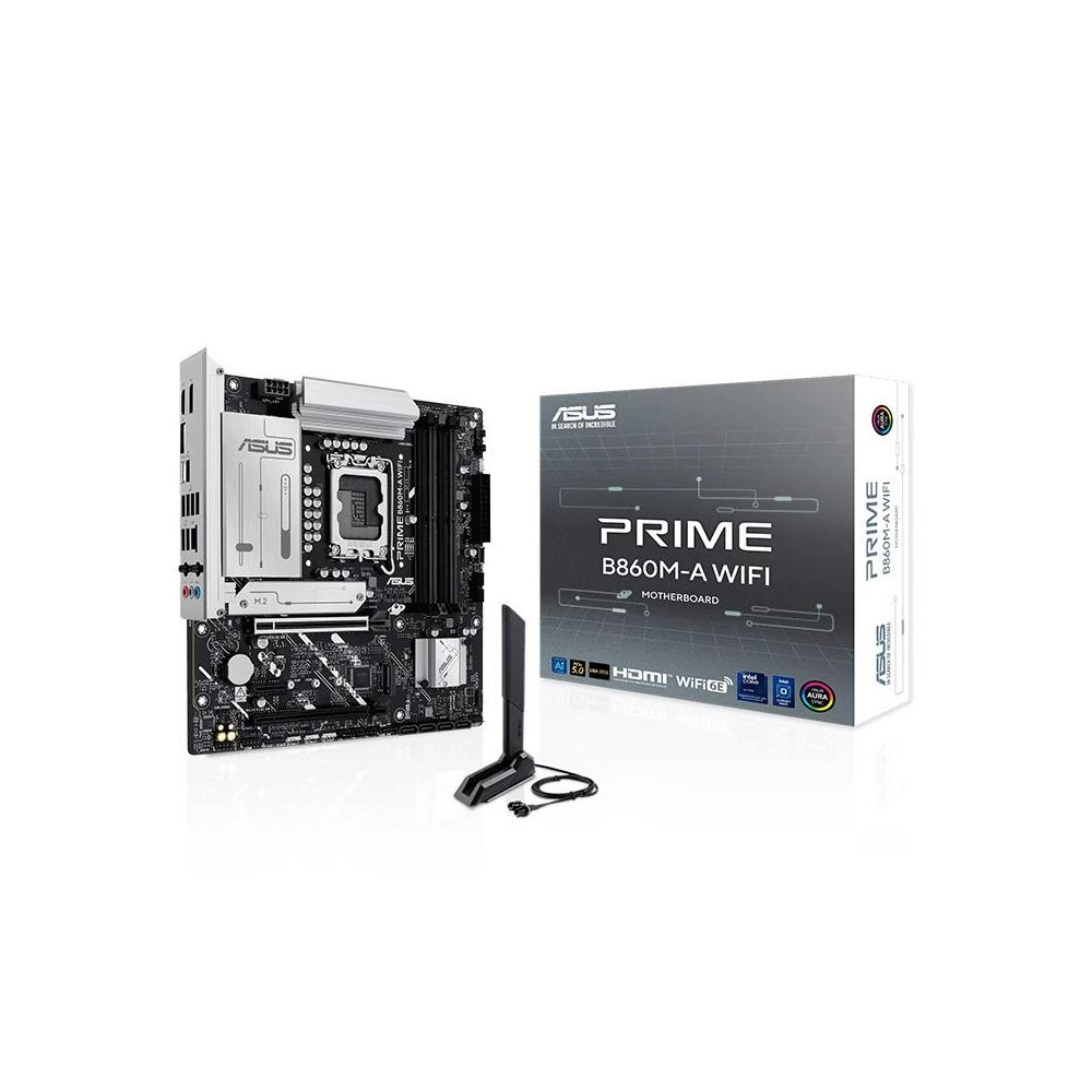 PLACA BASE ASUS PRIME B860M-A WIFI MICROATX DDR5 SOCKET 1851