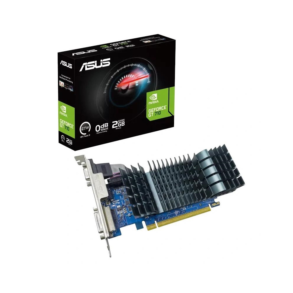 ASUS TARJETA GRAFICA VGA GT-710-SL-2GD5-BRK-EVO