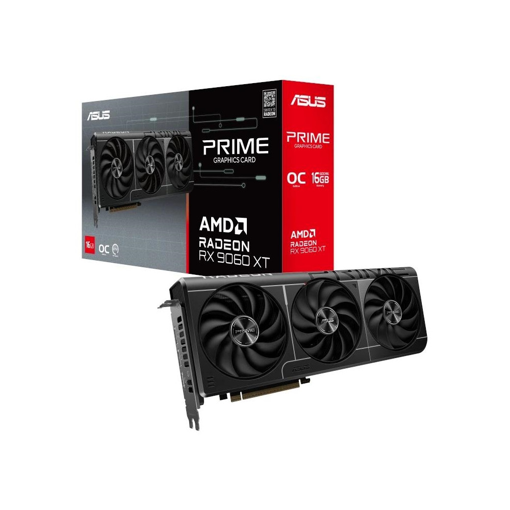 ASUS VGA AMD PRIME RX 9060XT O16G 16GB DDR6