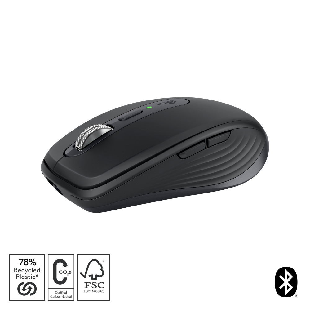 RATON LOGITECH INALAMBRICO MX Anywhere 3S GRAFITO 910-006929