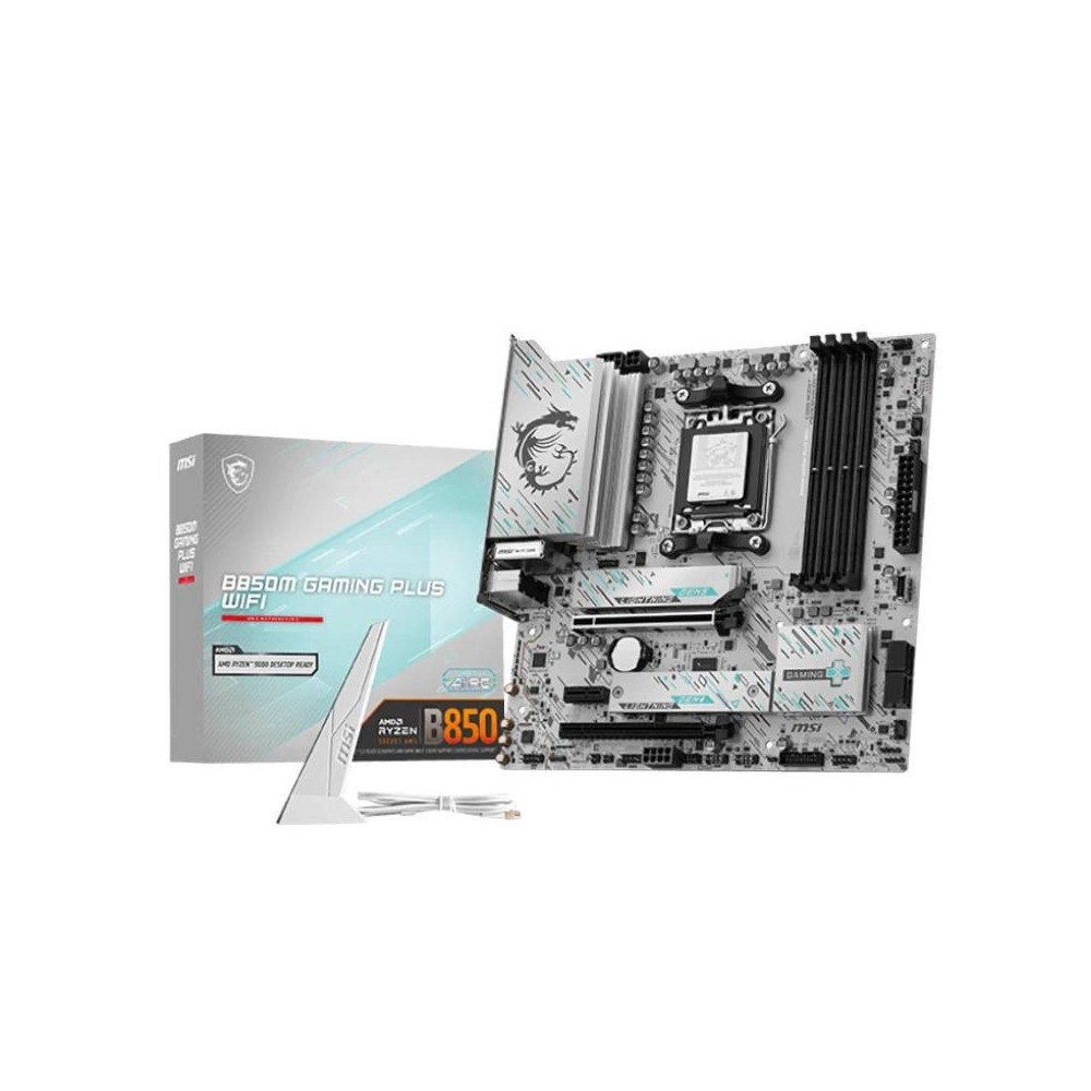 PLACA BASE MSI B850M GAMING PLUS WIFI MATX 4XDDR5 HDMI DP