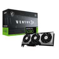 Tarjeta Gráfica MSI GeForce RTX 5080 VENTUS 3X OC 16GB GDDR7 DLSS4