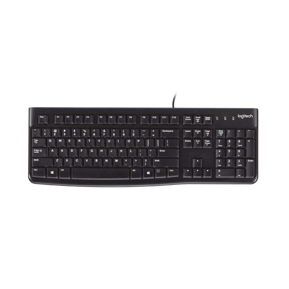 TECLADO LOGITECH USB K120 NEGRO OEM 920-002518