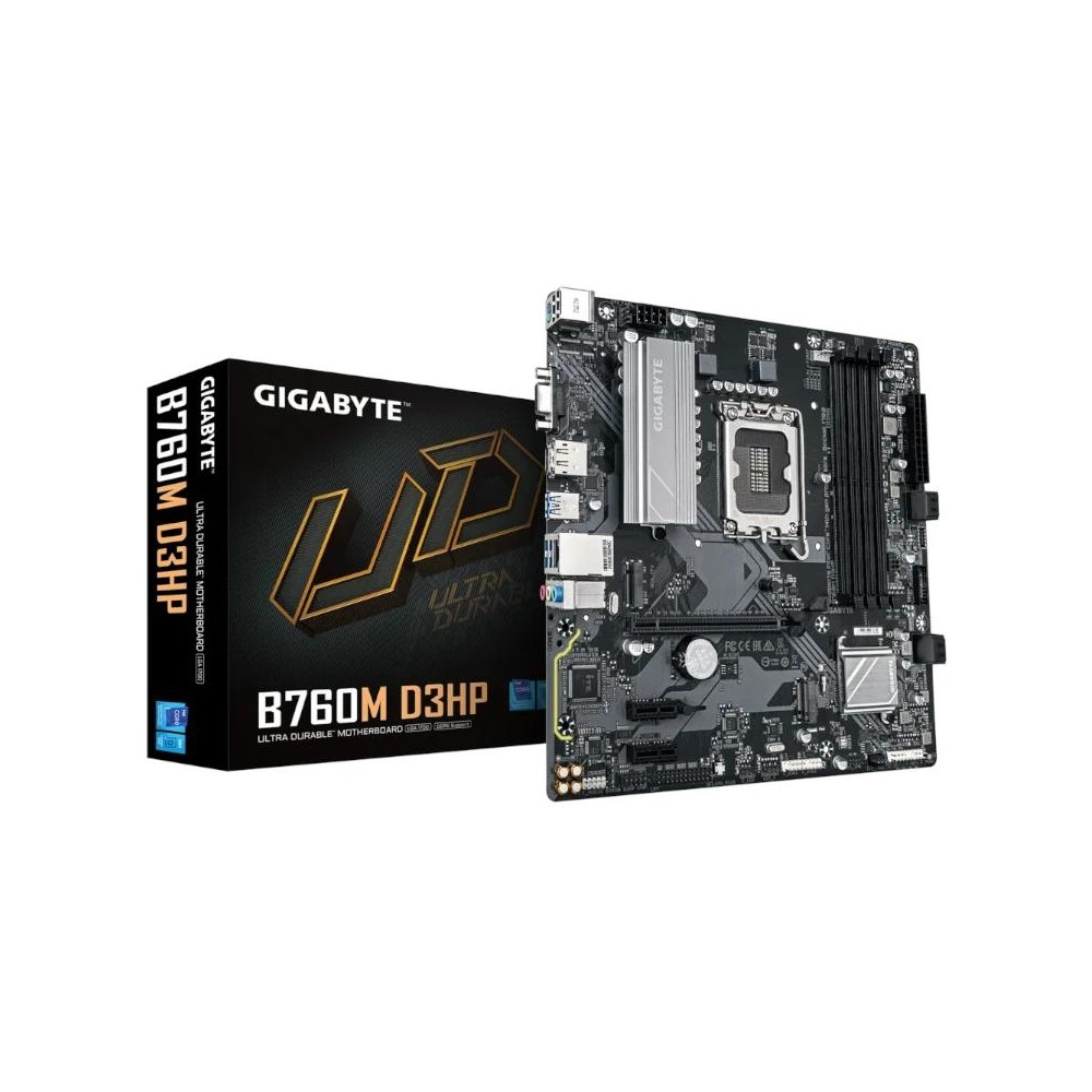 PLACA BASE GIGABYTE B760M D3HP DDR5 MICROATX SOCKET 1700