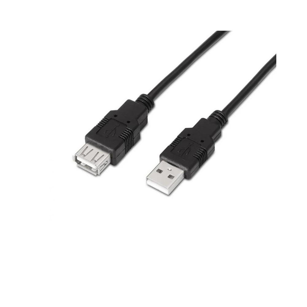 CABLE USB 2.0 TIPO AM-AH NEGRO 1.8M AISENS A101-0016