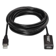 CABLE USB 2.0 PROLONGADOR CON AMPLIFICADOR TIPO AM-AH 5.0M AISENS A101-0018
