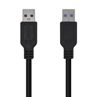 CABLE USB 3.0 TIPO AM-AM NEGRO 1.0M AISENS A105-0446