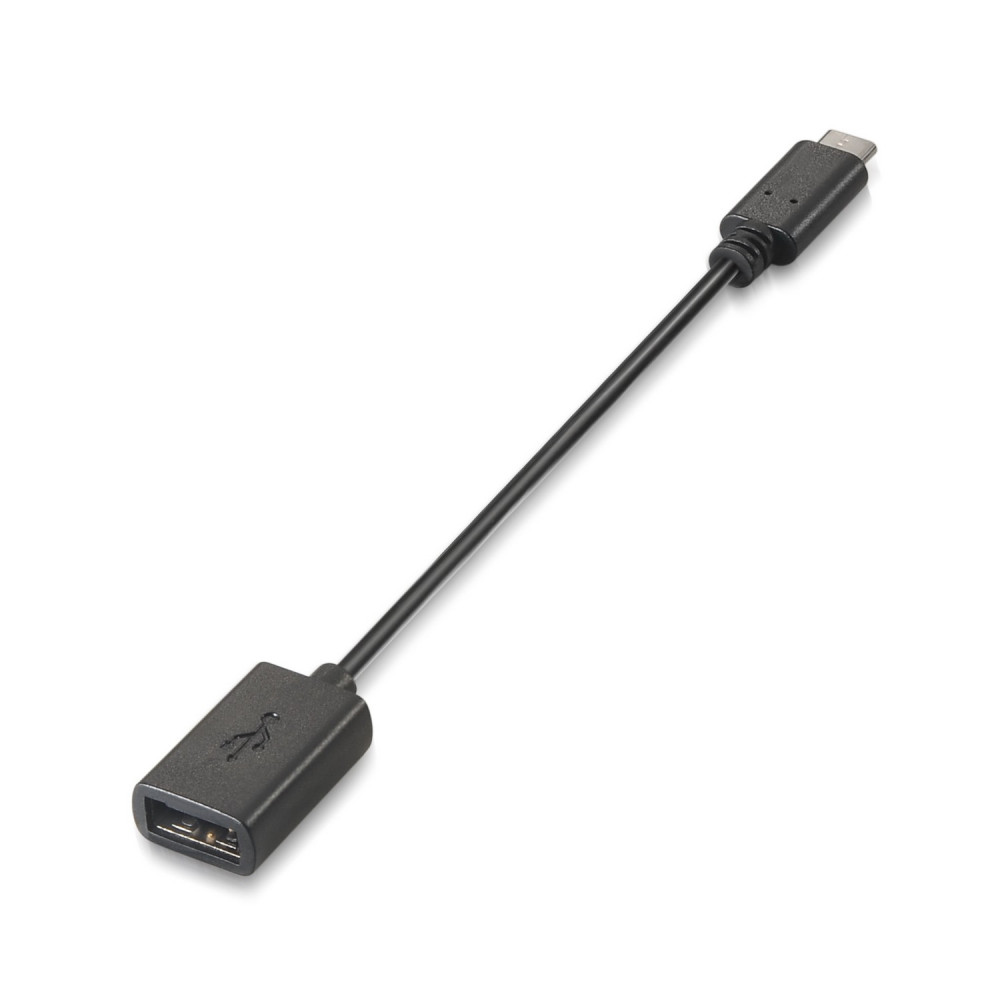 CABLE USB 2.0 3A TIPO USB-CM-AH NEGRO 15CM AISENS A107-0059