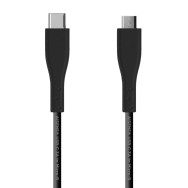CABLE USB 2.0 USB-C M A MICRO USB B M 2M 3A AISENS NEGRO A107-0350