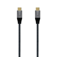 CABLE USB 3.2 GEN2x2 20GBPS 100W E-MARK USB-CM-USB-CM GRIS 2.0M AISENS A107-0634