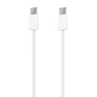 CABLE USB 2.0 3A 60W APPLE TIPO USB-CM-USB-CM BLANCO 1.0M AISENS A107-0855