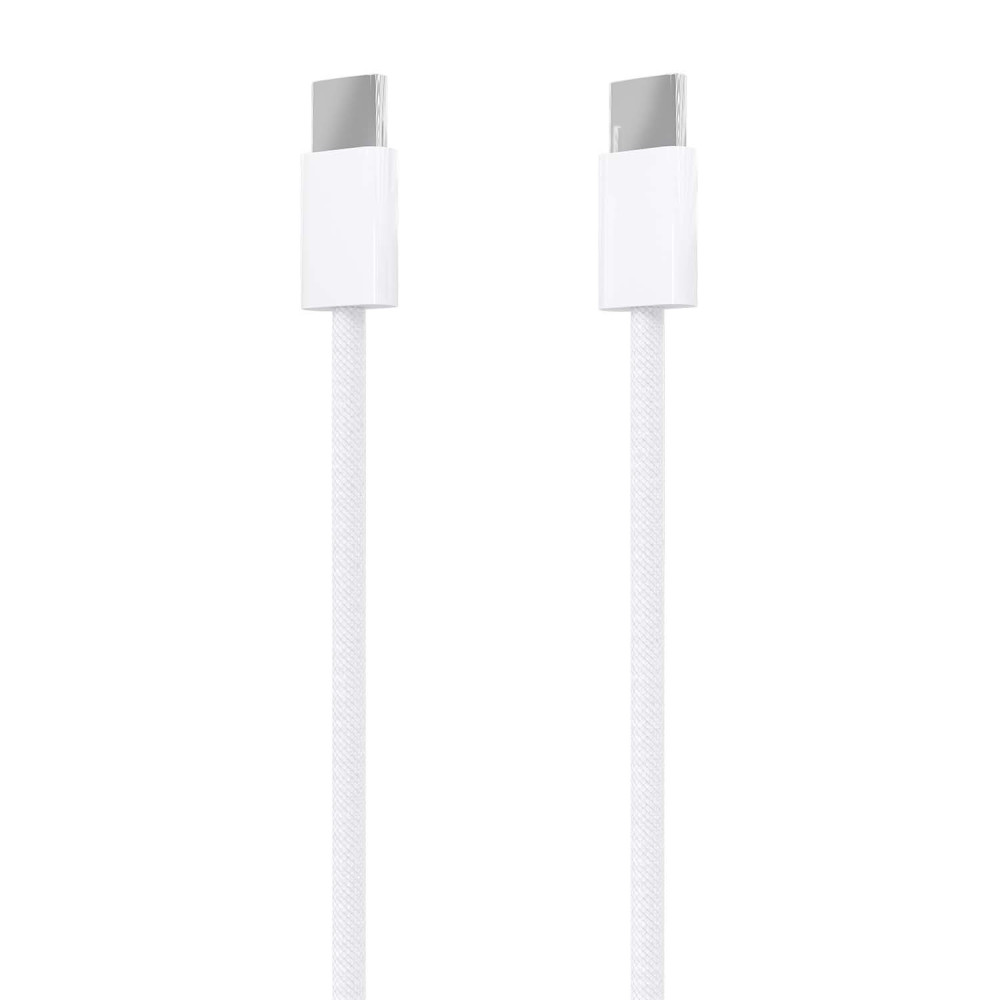 CABLE USB 2.0 3A 60W APPLE TIPO USB-CM-USB-CM BLANCO 1.0M AISENS A107-0855