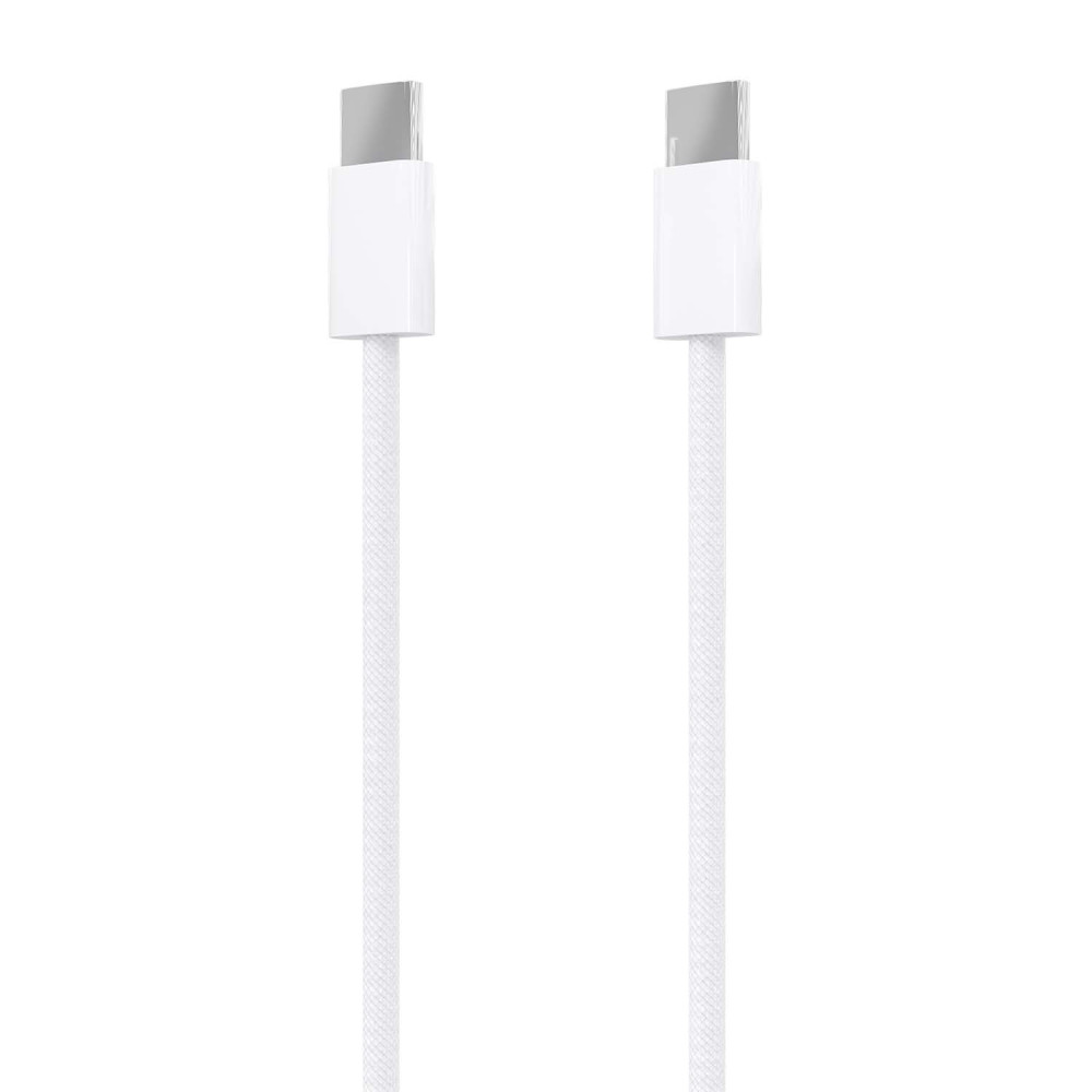 CABLE USB 2.0 3A 60W APPLE TIPO USB-CM-USB-CM BLANCO 2.0M AISENS A107-0856