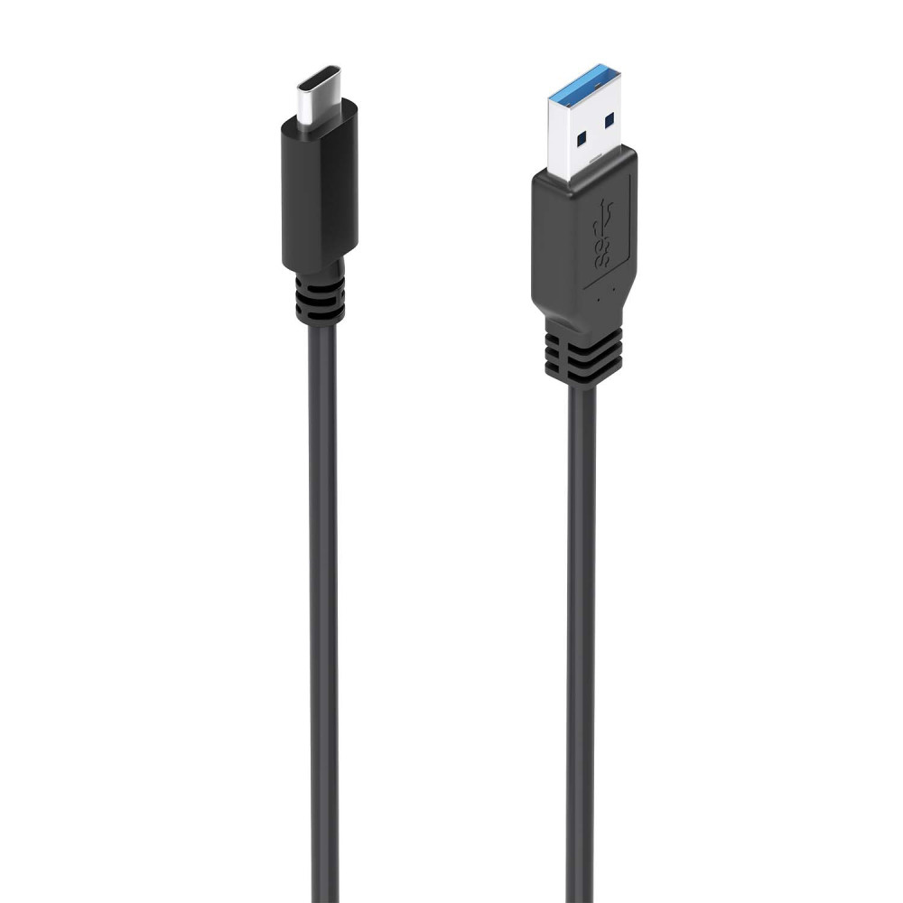 CABLE USB 3.1 GEN2 10GBPS 3A TIPO USB-C M-A M NEGRO 2.0M AISENS A107-0860