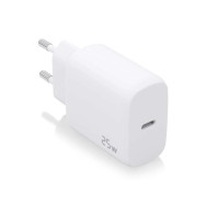 CARGADOR USB-C PD3.0 1 PUERTO 1xUSB-C 25W BLANCO AISENS A110-0756