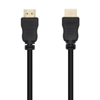 CABLE HDMI V1.4 ALTA VELOCIDAD 14+1 CCS A/M-A/M NEGRO 1.8M AISENS A119-0653