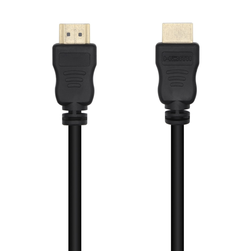 CABLE HDMI V1.4 ALTA VELOCIDAD 14+1 CCS A/M-A/M NEGRO 1.8M AISENS A119-0653