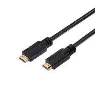 CABLE HDMI V2.0 PREMIUM ALTA VELOCIDAD REPETIDOR TIPO A/M 25M AISENS A120-0375