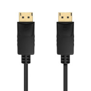 CABLE DISPLAYPORT V1.2 CCS 4K60HZ DPM-DPM NEGRO 1.5M AISENS A124-0739