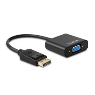 CONVERSOR DISPLAYPORT MACHO A SVGA HDB15 HEMBRA. 15CM AISENS A125-0367