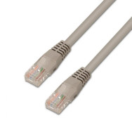 CABLE RED LATIGUILLO RJ45 CAT.6 UTP AWG24 GRIS 2.0M AISENS A135-0230