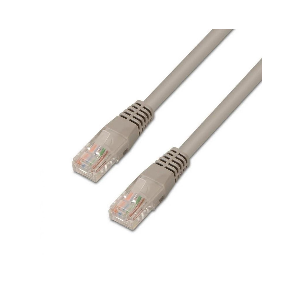 CABLE RED LATIGUILLO RJ45 CAT.6 UTP AWG24 GRIS 2.0M AISENS A135-0230
