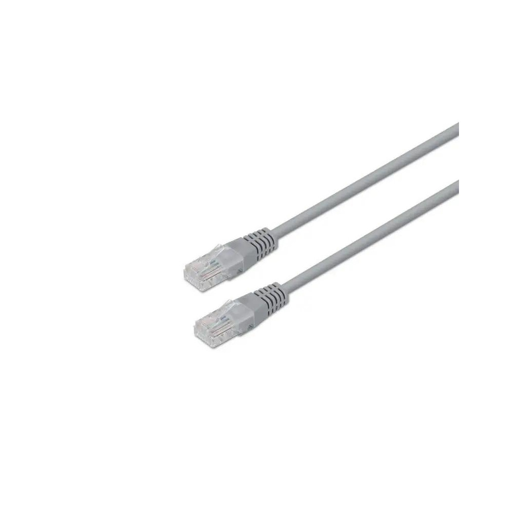 CABLE RED LATIGUILLO RJ45 CAT.6 UTP AWG24 GRIS 10M AISENS A135-0234