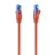 CABLE RED LATIGUILLO RJ45 CAT.6 UTP AWG26 CCA ROJO 0.5M AISENS A135-0787