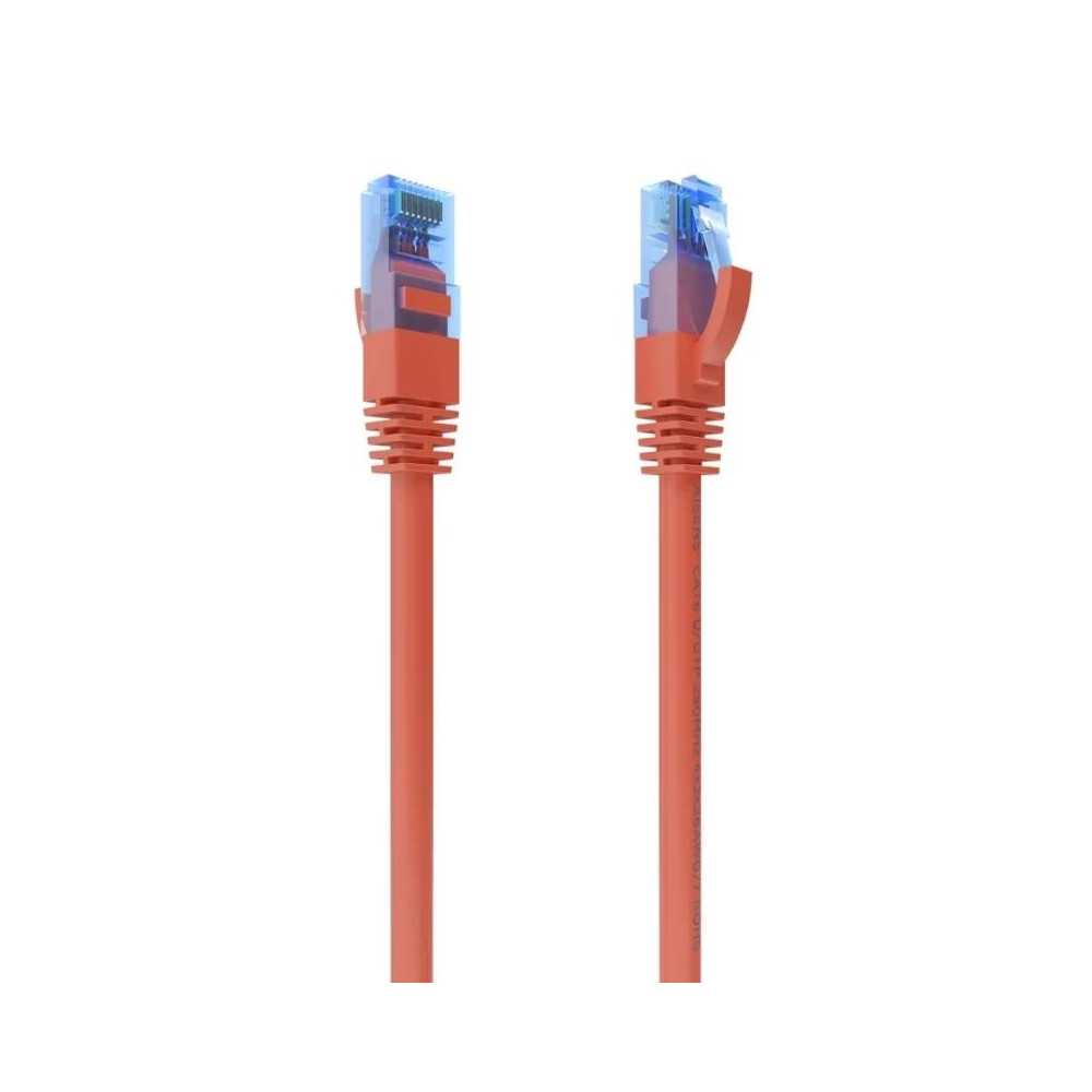 CABLE RED LATIGUILLO RJ45 CAT.6 UTP AWG26 CCA ROJO 3.0M AISENS A135-0792