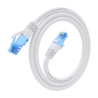CABLE RED LATIGUILLO RJ45 CAT.6 UTP AWG26 CCA BLANCO 0.5M AISENS A135-0817