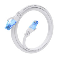 CABLE RED LATIGUILLO RJ45 CAT.6 UTP AWG26 CCA BLANCO 1.0M AISENS A135-0819