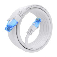 CABLE RED LATIGUILLO RJ45 CAT.6 UTP AWG26 CCA BLANCO 5.0M AISENS A135-0824