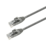 CABLE RED LATIGUILLO RJ45 LSZH CAT.6A UTP AWG24 GRIS 3.0M AISENS A145-0328