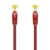 CABLE RED LATIGUILLO RJ45 LSZH CAT.7 SFTP AWG26 ROJO 2.0M AISENS A146-0471
