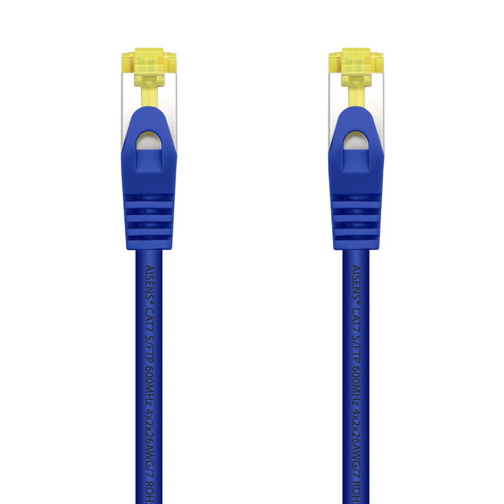 CABLE RED LATIGUILLO RJ45 LSZH CAT.7 SFTP AWG26 AZUL 2.0M AISENS A146-0479