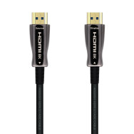 CABLE HDMI V2.1 AOC 8K60HZ 4K120HZ 4:4:4 48GBPS AM-AM NEGRO 20M AISENS A153-0517
