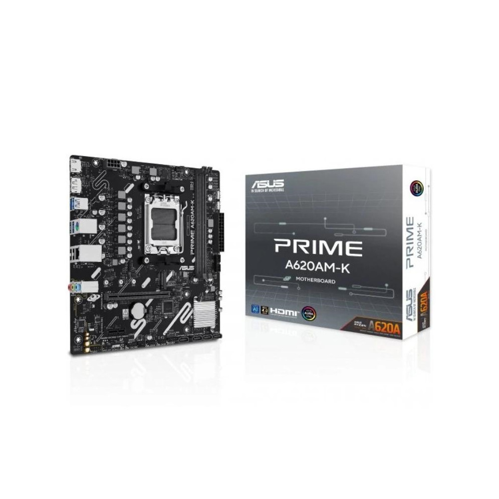 ASUS PRIME A620AM-K: (AM5) 2DDR5 USB HDMI DP RJ45 mATX