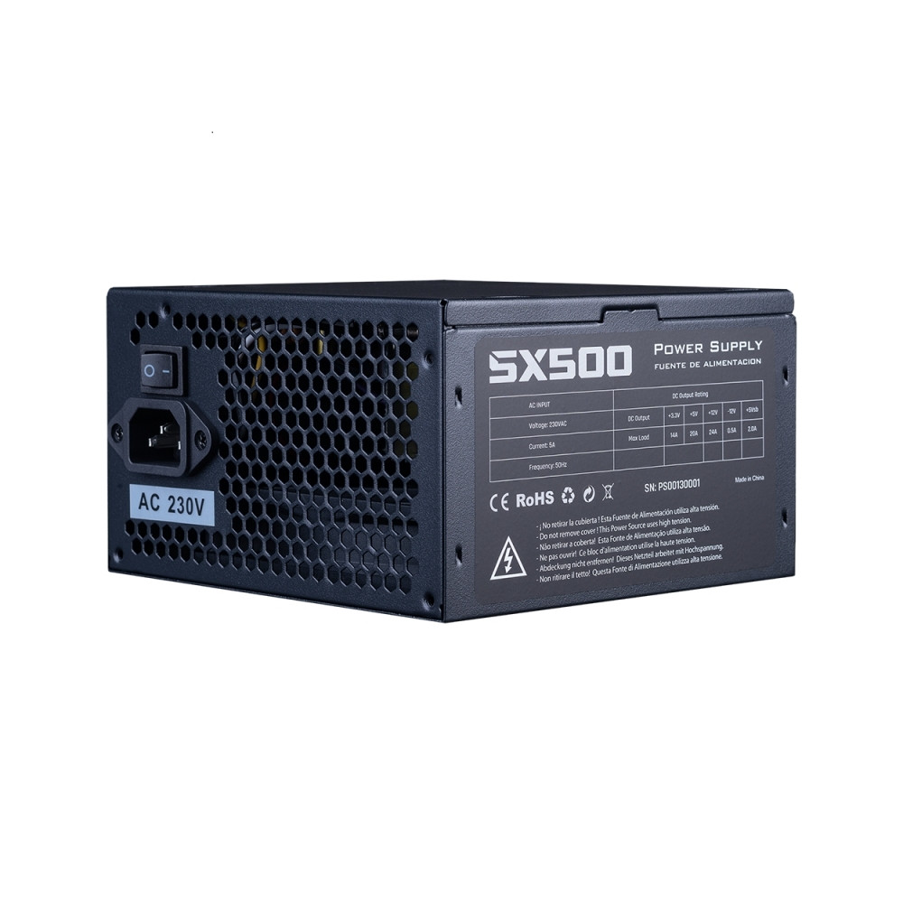 FUENTE DE ALIMENTACION ATX 500W HIDITEC SX500 BULK