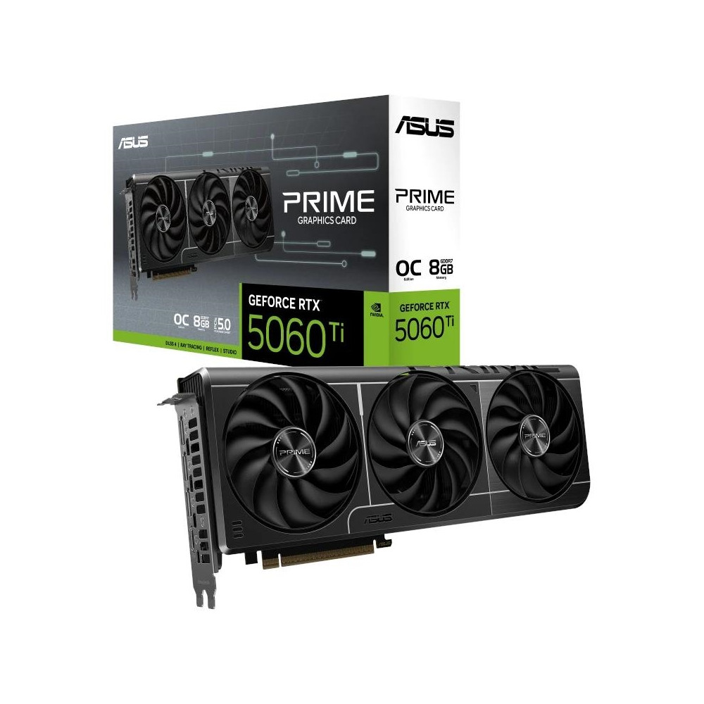 TARJETA GRAFICA ASUS PRIME RTX5060TI OC 8GB GDDR7