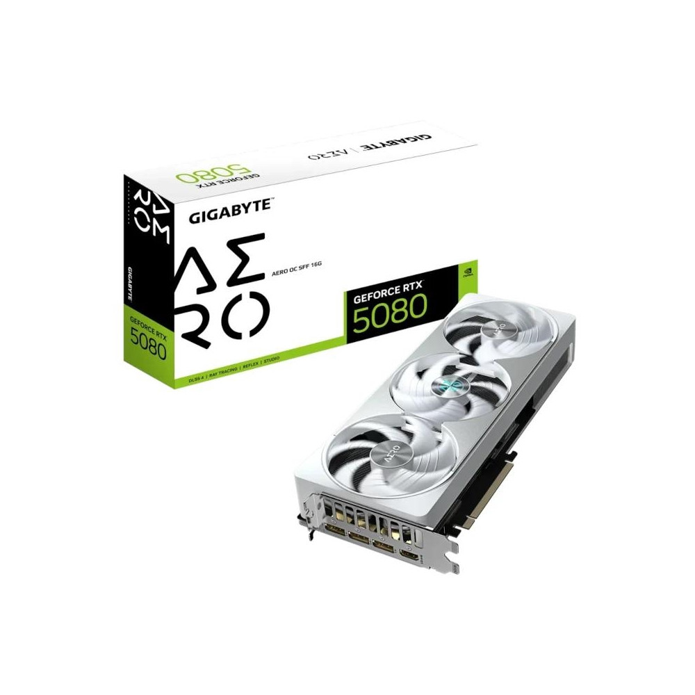 TARJETA GRAFICA GIGABYTE GEFORCE RTX5080 AERO OC 16GB GDDR