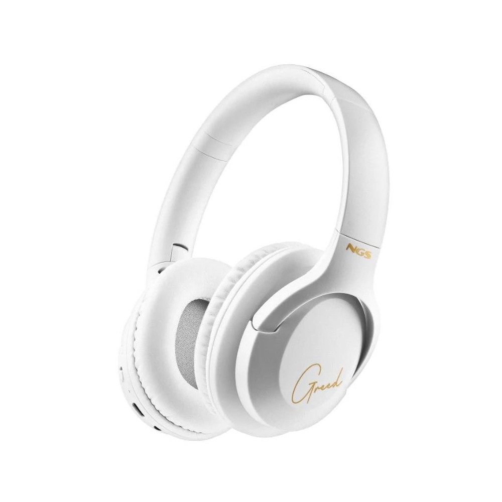 AURICULAR NGS BLUETOOTH 5.1 HEADPHONE ARTICA GREED BLANCO