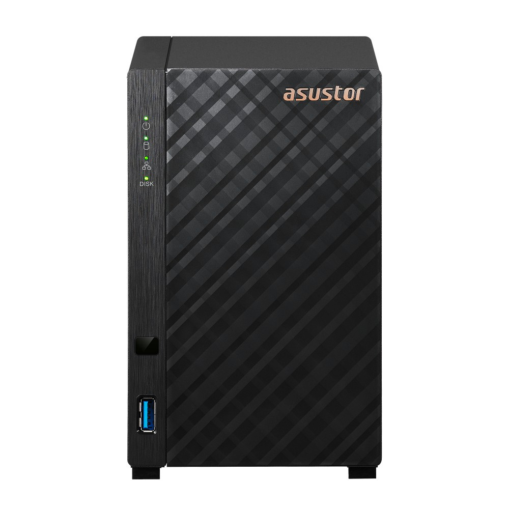 UNIDAD NAS ASUSTOR AS1102TL 2HDSA 3.5 QC 1.7GHZ 1GBDDR4 WOW 1*1GLAN TORRE