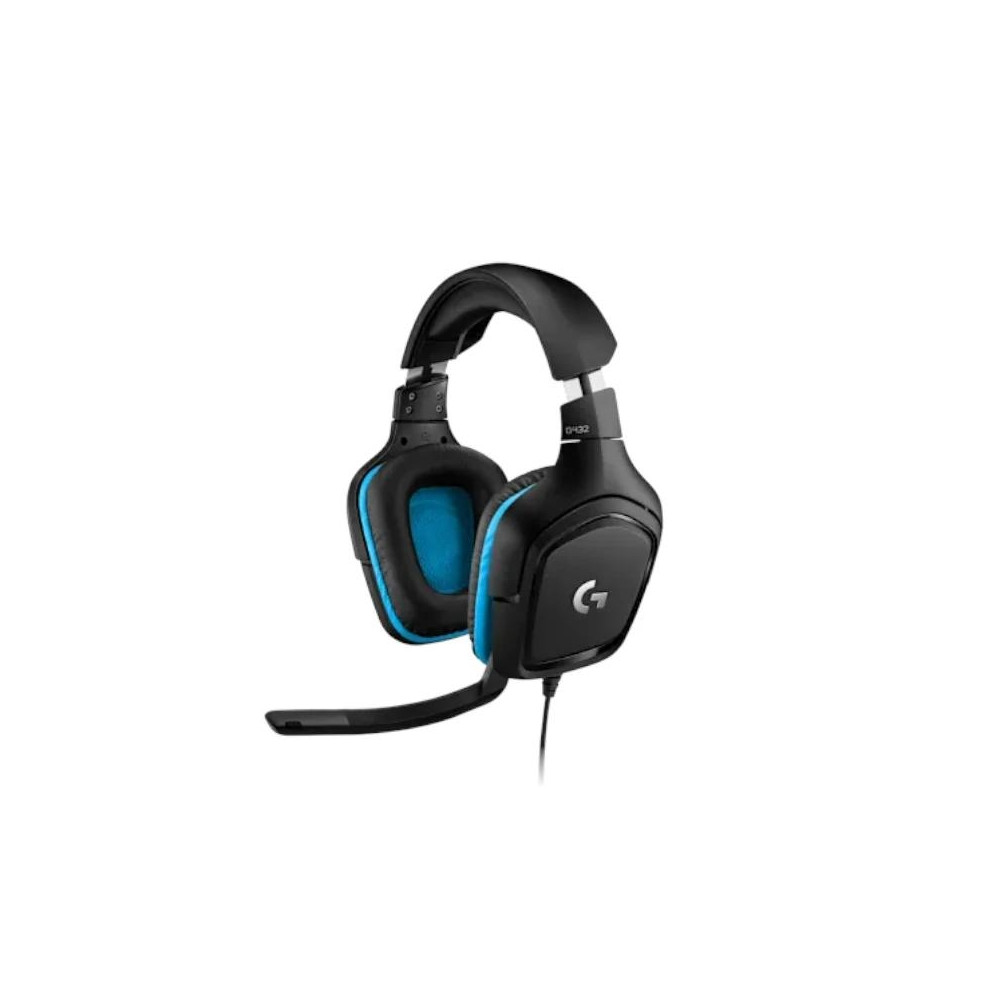 AURICULARES GAMING CON MICROFONO LOGITECH G432 981-000770 USB/JACK3.5 NEGRO