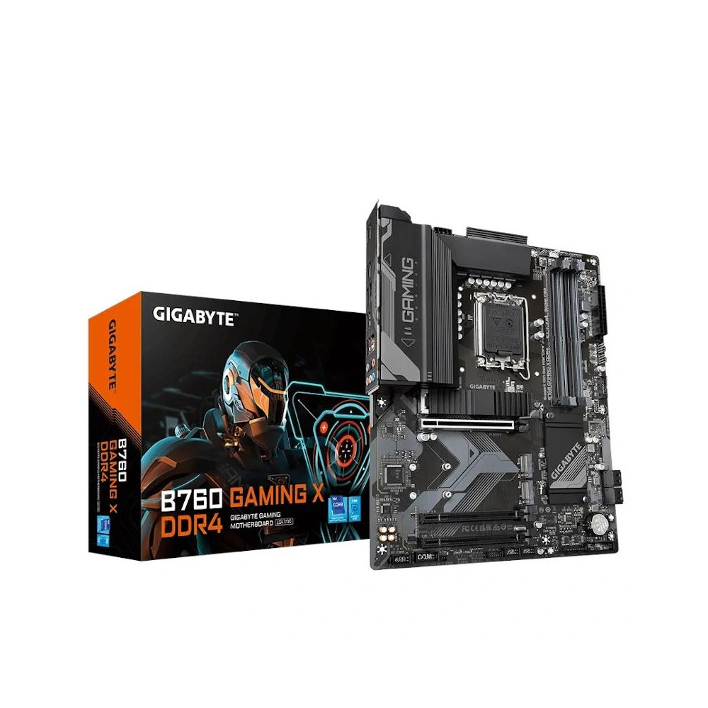 PB S1700 GIGABYTE B760 GAMING X DDR4 4DDR4 PCI4.0 LAN 2.5 4XSATA3 3XM2