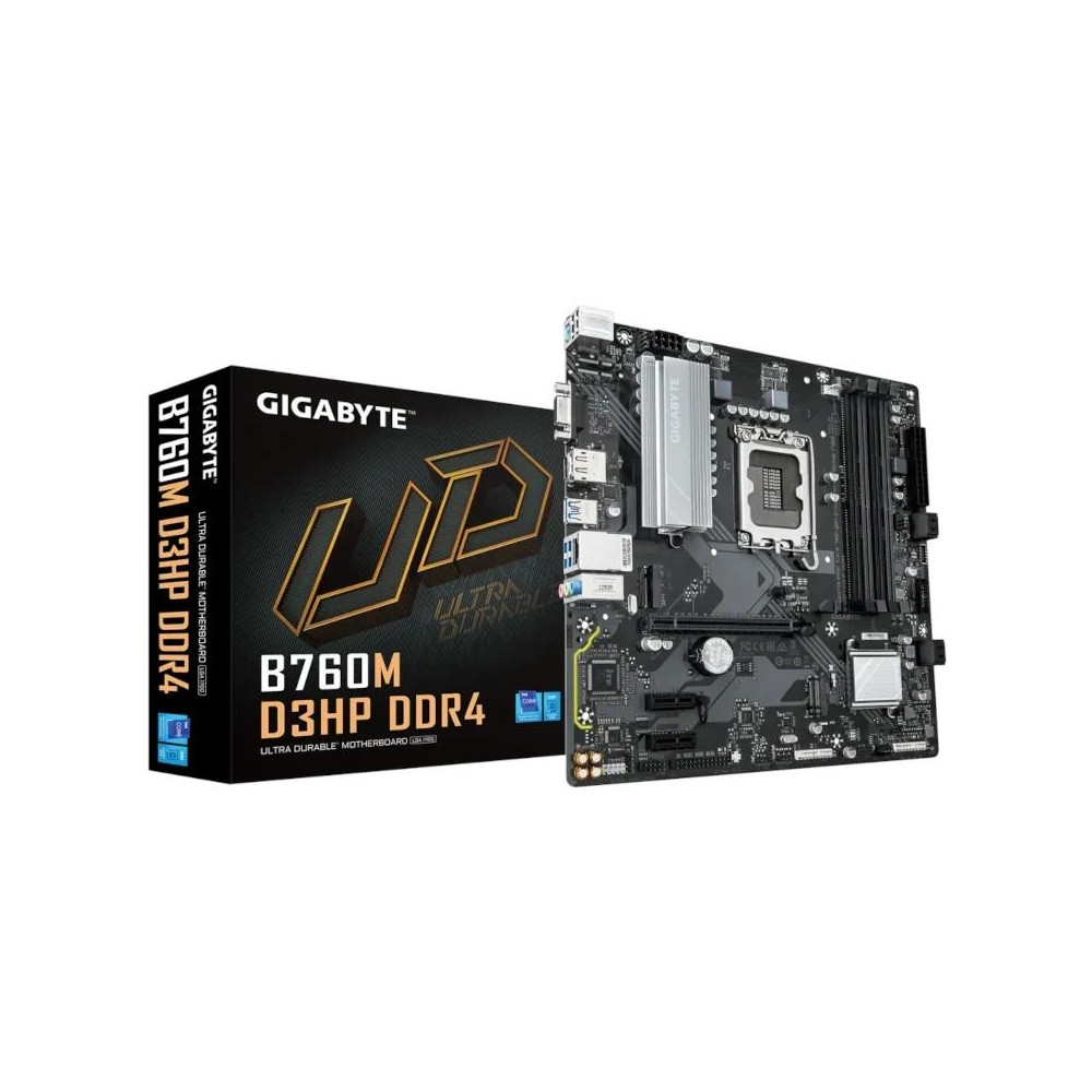 PLACA BASE GIGABYTE B760M D3HP DDR4 MICROATX SOCKET 1700