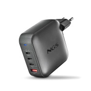 CARGADOR NGS DE PARED ULTRARRAPIDO DE 165W CON 4 PUERTOS 3 USB-C 1 USB-A
