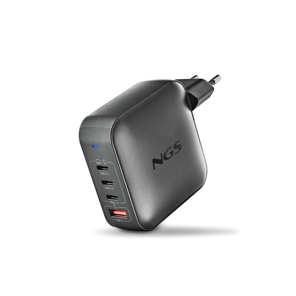 CARGADOR NGS DE PARED ULTRARRAPIDO DE 165W CON 4 PUERTOS 3 USB-C 1 USB-A