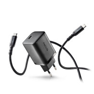 CARGADOR NGS DE PARED ULTRARRAPIDO DE 65W SALIDA USB-C Y CABLE USB-C A USB-C