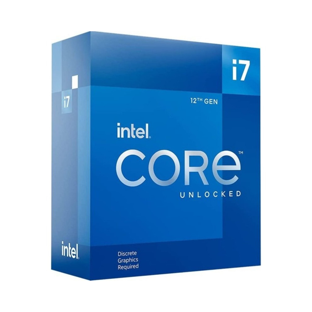 PROCESADOR INTEL I7 12700KF 3.60GHZ 12TH GEN BOX SOCKET 1700 BX8071512700KF