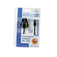 CABLE USB COOLBOX DISPOSITIVOS MOVILES CABLE ACD301uc